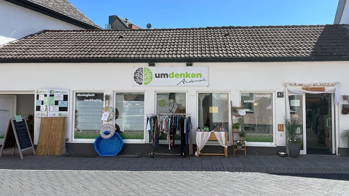 Ladengeschäft von »Umdenken Andernach«